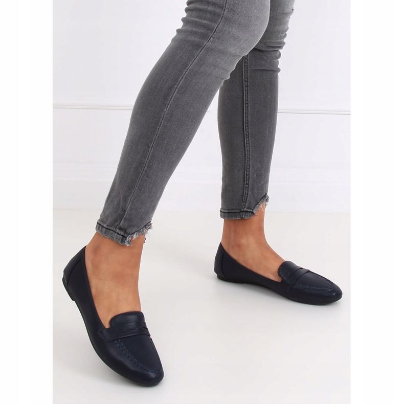 Mocasines mujer azul marino 98-29 Azul 2