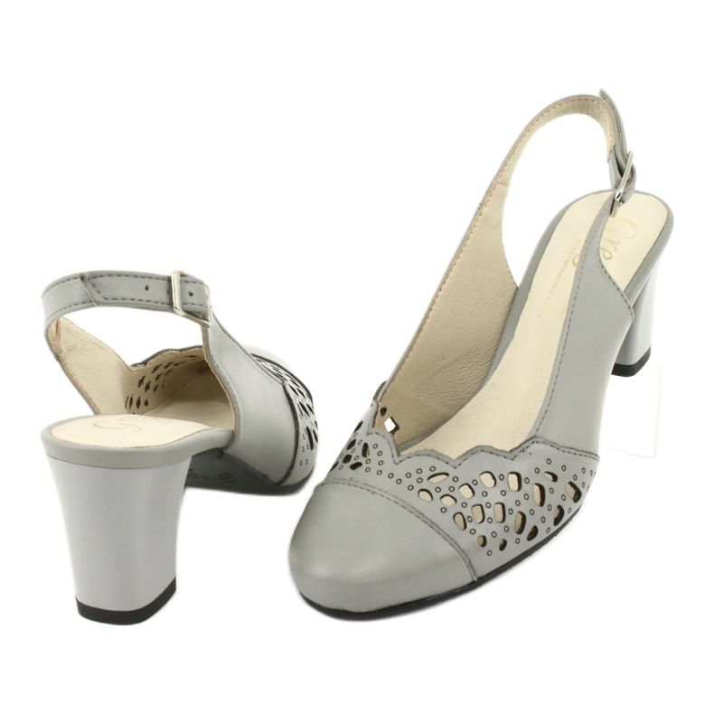 Sandalias caladas para mujer Gregors 771 gris 3 Sandalias caladas para mujer Gregors 771 gris 3