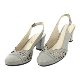 Sandalias caladas para mujer Gregors 771 gris 2 Sandalias caladas para mujer Gregors 771 gris 2