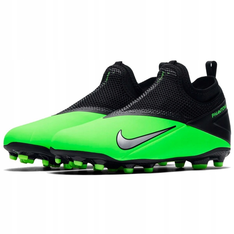 Zapatillas de fútbol Nike Phantom Vsn 2 Academy Df Fg / MG Jr CD4059 306 multicolor verde 1