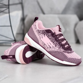 DFY Zapatos deportivos multicolor rosado 2