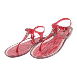 Chanclas Grendha Transparente / rojo incoloro 2 Chanclas Grendha Transparente / rojo incoloro 2