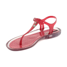 Chanclas Grendha Transparente / rojo incoloro 1 Chanclas Grendha Transparente / rojo incoloro 1
