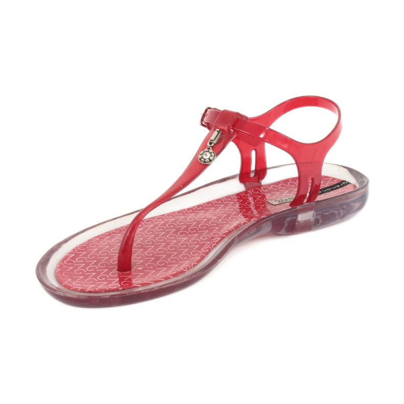 Chanclas Grendha Transparente / rojo incoloro 1 Chanclas Grendha Transparente / rojo incoloro 1