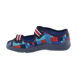Calzado infantil befado 969X153 rojo azul marino azul 2