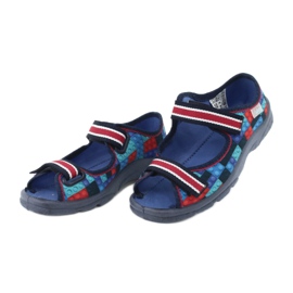 Calzado infantil befado 969X153 rojo azul marino azul 3