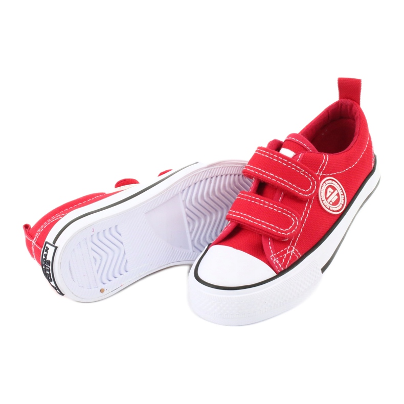 American Club Zapatillas American LH41 rojas rojo 3
