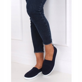 Zapatillas de mujer azul marino ZK097 Blu 3
