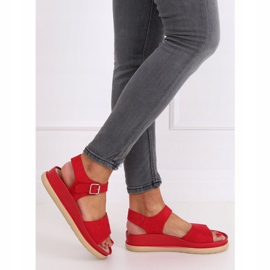 Sandalias de mujer rojas YJ860 Rosoo rojo 3