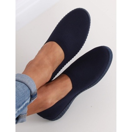 Zapatillas de mujer azul marino ZK118 Blu 3