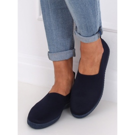 Zapatillas de mujer azul marino ZK118 Blu 4