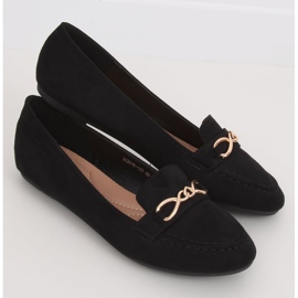 Mocasines negros de mujer 2S2018-157 Negro 2