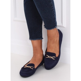 Mocasines de mujer azul marino 2S2018-157 D.BLUE 4