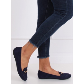 Mocasines de mujer azul marino 2S2018-157 D.BLUE 3