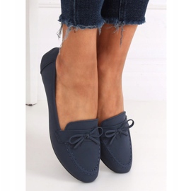 Mocasines de mujer azul marino 98-30 DK.BLUE 1