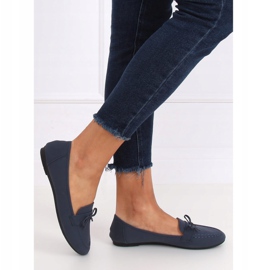 Mocasines de mujer azul marino 98-30 DK.BLUE 3