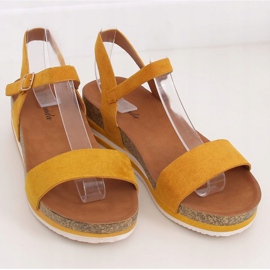 Sandalias mujer miel RD054 Amarillo 1 Sandalias mujer miel RD054 Amarillo 1