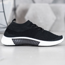 Lemax Zapatillas Textiles Negras negro 1