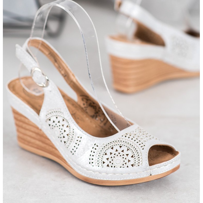 Evento Sandalias Caladas Con Piel Ecológica gris 1