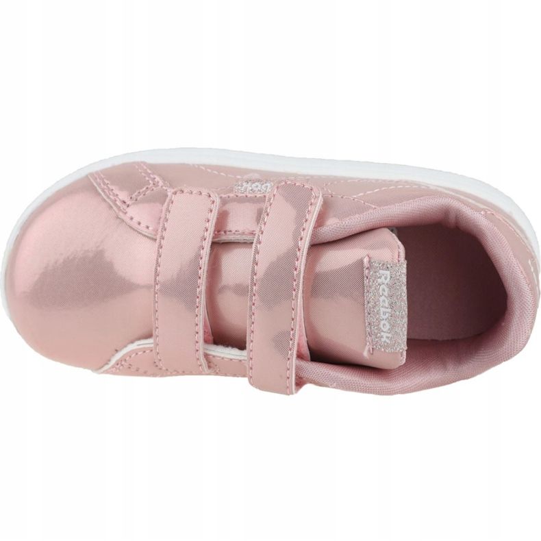 Reebok Cl Royal Comp Cln 2V Jr DV4146 negro rosado 2 Reebok Cl Royal Comp Cln 2V Jr DV4146 negro rosado 2