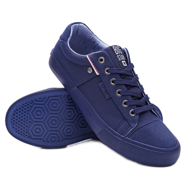Zapatillas de Hombre Big Star Azul Marino AA174094 2