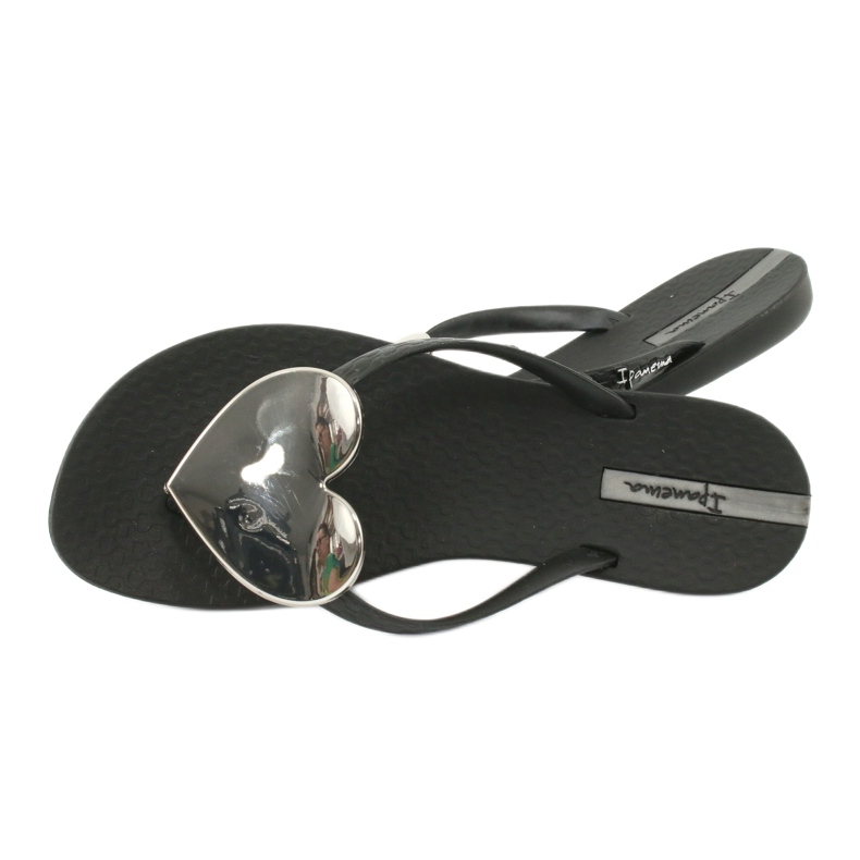 Chanclas MAXI FASHION Ipanema 82120 negras negro gris 3