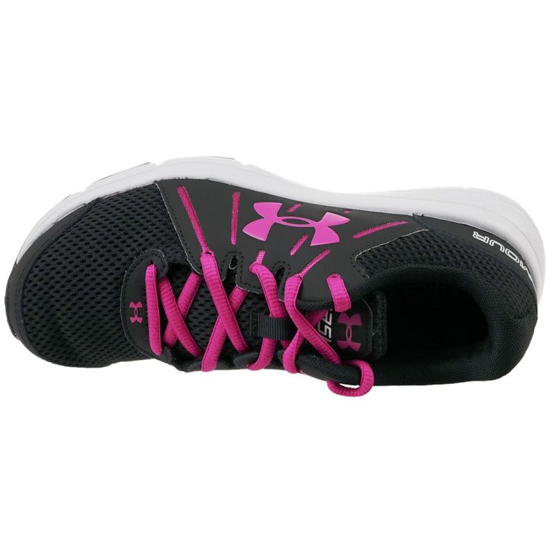 Zapatillas Under Armour W Dash Rn 2 W 1285488-003 negro rosado 2 Zapatillas Under Armour W Dash Rn 2 W 1285488-003 negro rosado 2