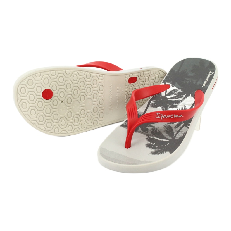 Chanclas Ipanema 82879 Posto 10 Temas AD rojo gris 3 Chanclas Ipanema 82879 Posto 10 Temas AD rojo gris 3