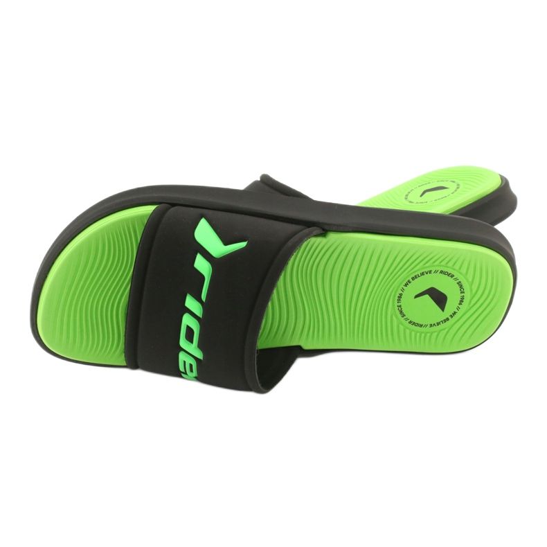 Rider SATURN AD 83076 negro / verde 4