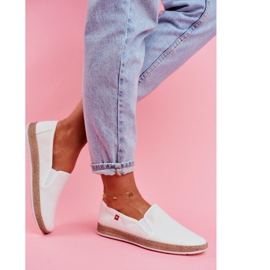 Alpargatas de mujer Big Star Slip-on Blancas FF276038 blanco 2 Alpargatas de mujer Big Star Slip-on Blancas FF276038 blanco 2