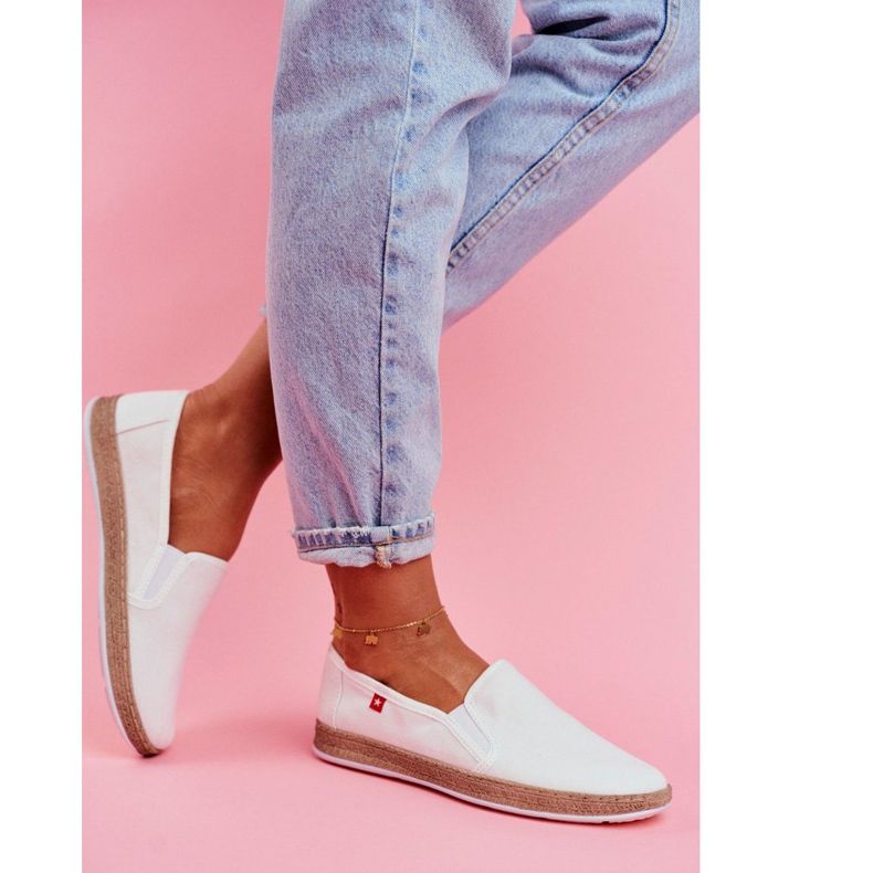 Alpargatas de mujer Big Star Slip-on Blancas FF276038 blanco 2