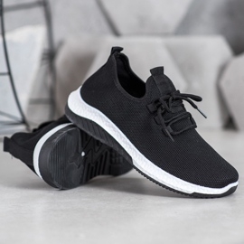 SHELOVET Zapatos negros calados 2
