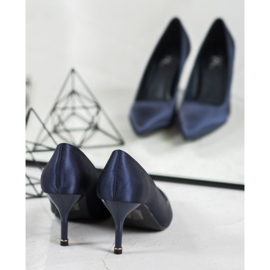 Cm Paris Tacones altos azul marino clásicos 2