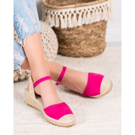 Best Shoes Alpargatas Sandalias Rosadas rosado 4