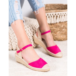 Best Shoes Alpargatas Sandalias Rosadas rosado 5