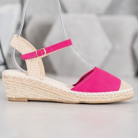 Best Shoes Alpargatas Sandalias Rosadas rosado 2
