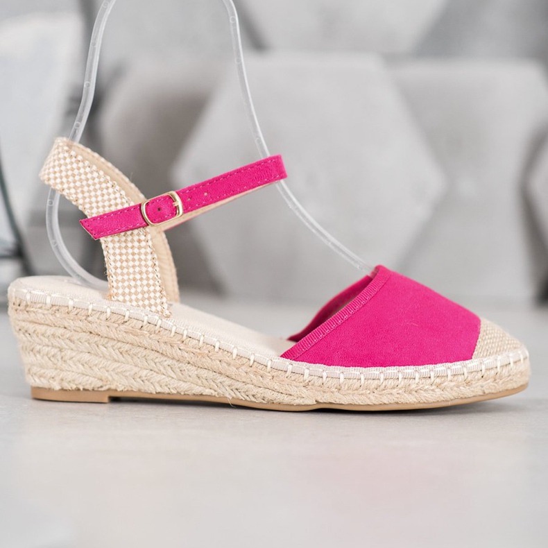 Best Shoes Alpargatas Sandalias Rosadas 2