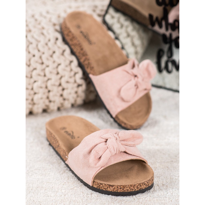 Evento Zapatillas de ante en la plataforma rosa 2