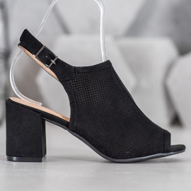 SHELOVET Sandalias Cerradas Clásicas negro 2
