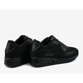 Zapatos deportivos negros para hombre 5586-2 4