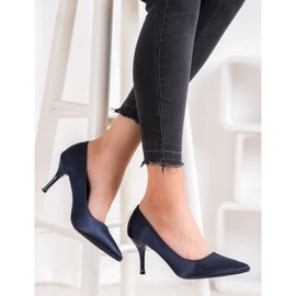 Cm Paris Tacones altos azul marino clásicos 3