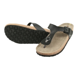 Pantuflas profilácticas para mujer Inblu NM020 negras negro 3 Pantuflas profilácticas para mujer Inblu NM020 negras negro 3