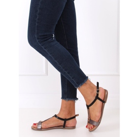 Sandalias de mujer negras WL014 Negra negro 3