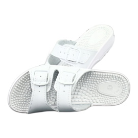Chanclas fakir sanitarias Comfooty Nadia blanco 3