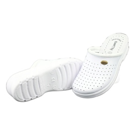 Zapatillas blancas médicas Comfooty Alessia blanco 3