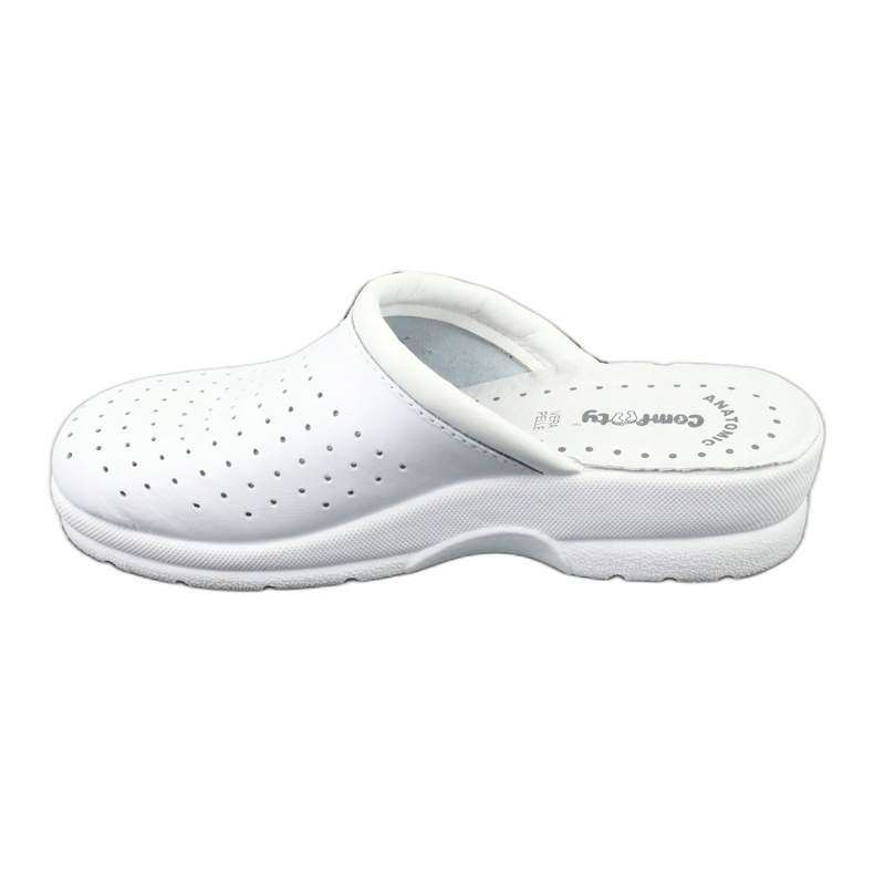 Zapatillas blancas médicas Comfooty Alessia blanco 1