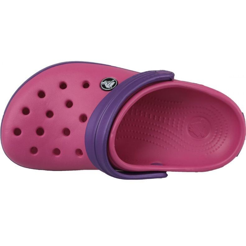 Crocs Crocband Clog Jr 204537-600 violeta rosado 2 Crocs Crocband Clog Jr 204537-600 violeta rosado 2