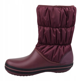 Bota de invierno Crocs Puff W 14614-607 rojo multicolor 1