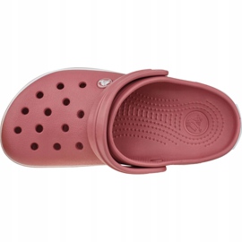Zapatos Crocs Crocband 11016-6PH blanco rosado 2