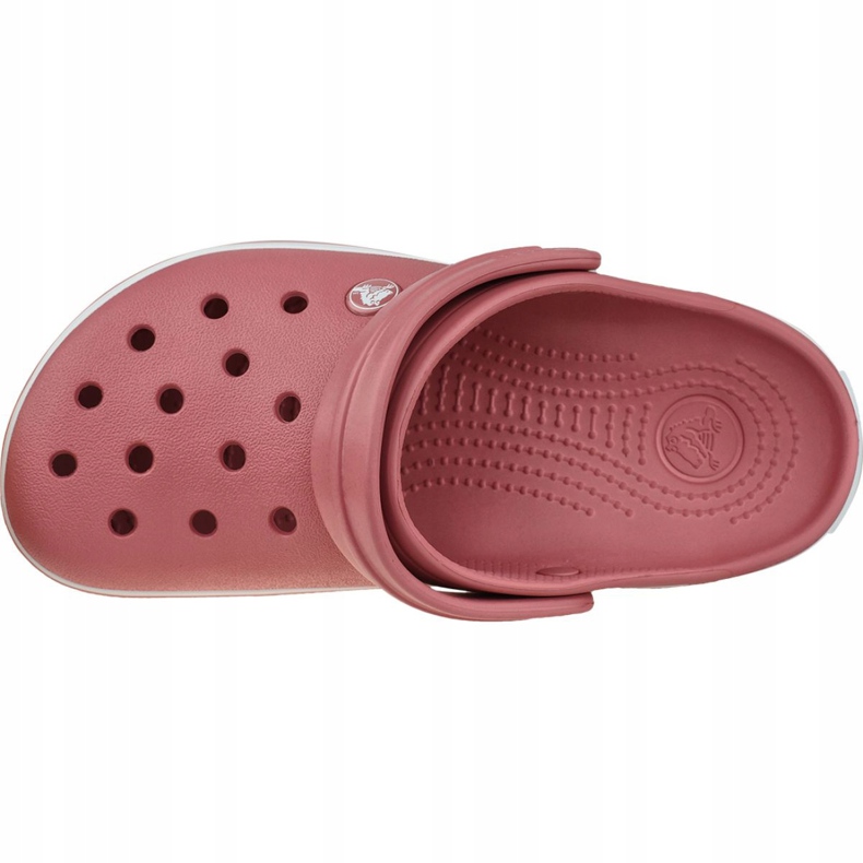 Zapatos Crocs Crocband 11016-6PH blanco rosado 2